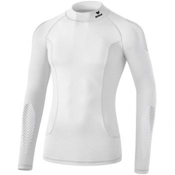 Erima Elemental manga larga con cuello alto futnki ONS Ropa, todo el año, infantil, color weiß, tamaño 128