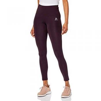 odlo - Pantalones de Cambio Largo para Mujer, Talla Mediana, Mujer, Color Morado, tamaño Medium