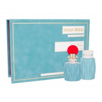 Miu Miu Women's Eau de Parfum and Body Lotion Gift Set 100ml