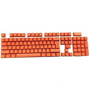 Feicuan 104 Keyset Keycap ABS Teclas Colorful Retroiluminado Replacement Key Cap Cover para Teclado mecánico -Orange