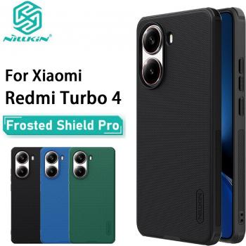 NILLKIN Magnetic Matte UV Coating Anti-Drop TPU Bumper Case for Xiaomi Redmi Turbo 4