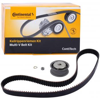 Juego de correas de distribución CONTITECH CT872K2 - Kit completo que incluye correa de distribución, rodillo tensor y rodillos guía, diseñado para vehículos específicos, fabricado con materiales de alta calidad para garantizar durabilidad y rendimi
