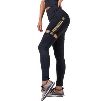 Mallas Nebbia Honey Bunny 820 Negro XS Mujer