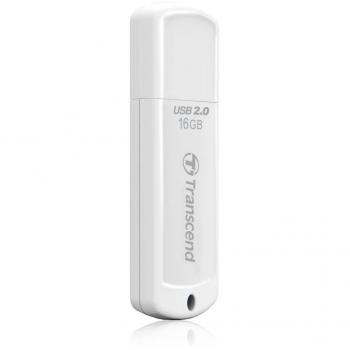 Transcend Jetflash 370 - Memoria USB De 16 GB, Blanco