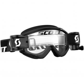 Scott Hombre MX Gafas Recoil XI WFS, color black - clear works, tamaño talla única