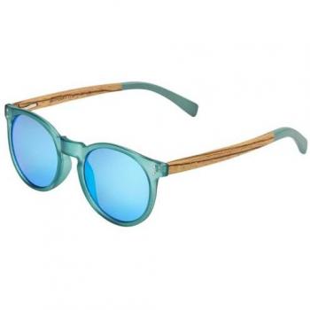 Gafas de Sol Unisex Cairn Hype Eucalyptus con Lentes Espejadas Azules