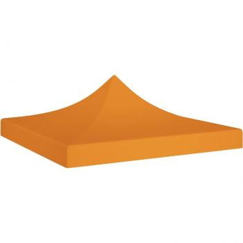 Techo de carpa para celebraciones 3x3 m naranja 270 g/m²