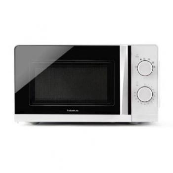 Microondas Taurus Ready IV 20L 700W Blanco con Temporizador y Descongelación