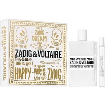 Zadig & Voltaire This Is Her! Gift Set: Eau De Parfum 100ml + 10ml Eau De Parfum Spray - 2 Piece Set