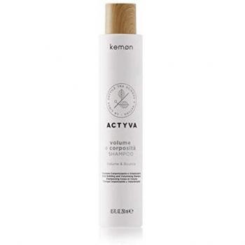 Kemon Actyva Volume & Bounce Shampoo for Fine Hair (250ml)