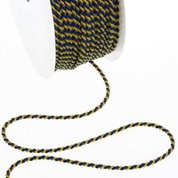 Deko und Band Cordel Multi Color – Azul de Amarillo – 2 mm – 100 m – 211010 131