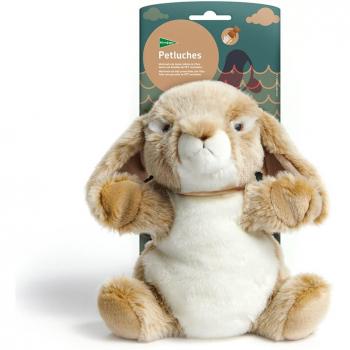 Marioneta conejo de peluche sostenible 30 cm
