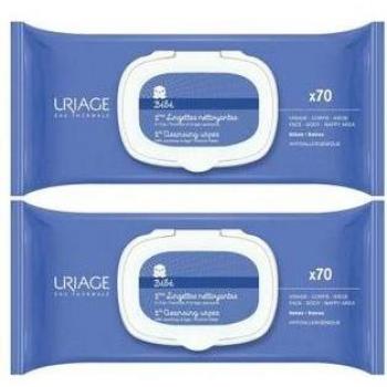 Uriage Bebé Pack Duplo 1Era Toallitas Limpiadoras