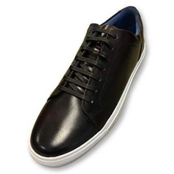 Oliver Sweeney Hayle Antiqued Calf Leather Mens Trainers - Brown - UK8 EU42 US9 - male