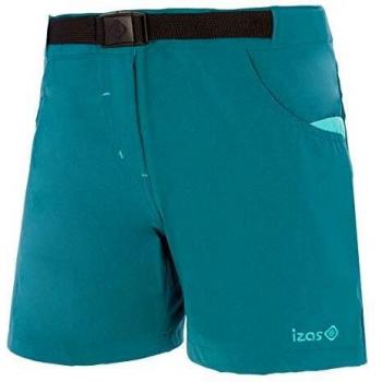 Izas Kea Pantalones Cortos, Mujer, Agua Marina/Verde Mar, 2XL