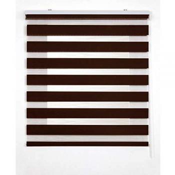 STOR PLANET Estores Collection Estor Elegant Marrón Oscuro 100 x 250 cm