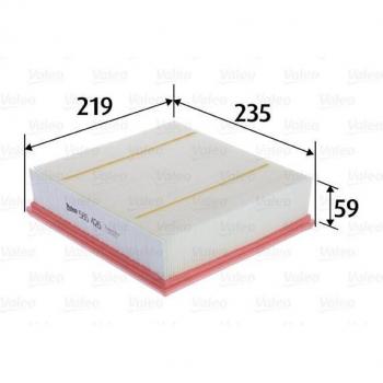 Filtro de aire VALEO 585426