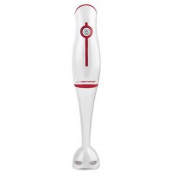 Batidora de Mano Esperanza Frappe EKM001R, Roja, 250 W, Acero Inoxidable
