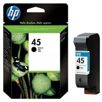 HP 45 High-Capacity Black Inkjet Cartridge (930 Page Yield)