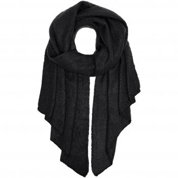 PIECES 17076047, Bufanda Para Mujer, Negro