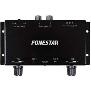 Preamplificador micrófonos a auxiliar