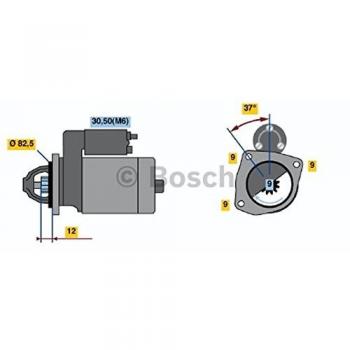 Motor de Arranque Bosch 986018450 - Tipo: Motor de Arranque; Marca: Bosch; Número de pieza: 0 986 018 450; Compatibilidad: Vehículos con sistema eléctrico adecuado; Voltaje: 12V