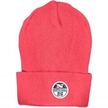 North Sails Chic Red Cotton Cap with Signature Logo