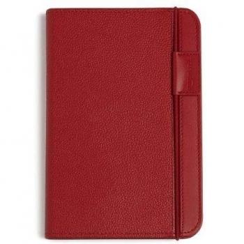 Funda de cuero para Kindle Keyboard, color rojo