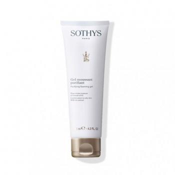 Sothys Purifying Foaming Gel with Iris Extract for Combination to Oily Skin 125ml
