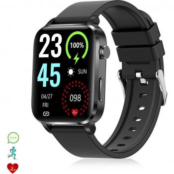 DAM Smartwatch F100 con terapia de salud con láser de doble sonda. Monitor de O2, tensión y termómetro. Varios modos deportivos. 3,7x1,1x4,