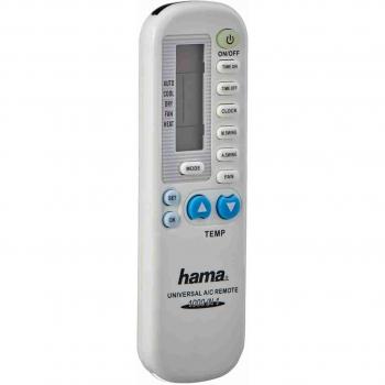 Hama 040080 Mando a Distancia Universal II para Aire Acondicionado IR Inalámbrico 1000 en 1
