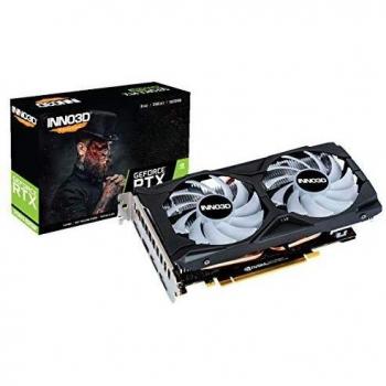 Tarjeta gráfica INNO3D GeForce RTX 2060 Super Twin X2 OC RGB 8 GB GDDR6, 3 x DP/HDMI