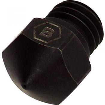 BROZZL Boquilla de Acero Duro MK10 de 0,4 mm de diámetro para duplicador Wanhao, Flashforge Creator Pro, Qidi Tech I UVM.
