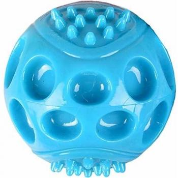 Pelota Dental Wido Azul TPR con Sonido 7cm para Perros