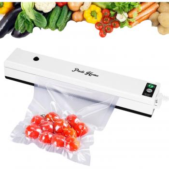 Envasadora al Vacío，Padi Home 220 V Automático Sistema de Envasado al Vacío Sellador Al Vacío de Alimentos Máquina de Vacío , con bolsas gratis y manual de usuario, Uso Fácil y Práctico