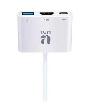 Adaptador Uni Tipo C a USB A 3.0/HDMI/Tipo C