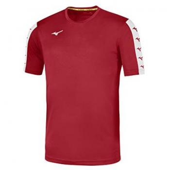 Mizuno Nara Unisex Kids Training T-Shirt Red