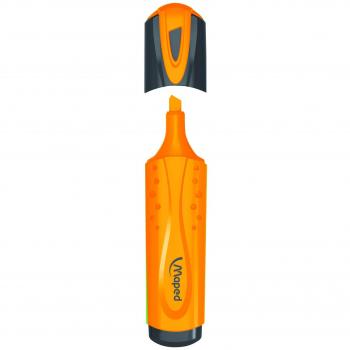 Maped Fluo Peps, 12-pack marcador Punta de cincel Naranja