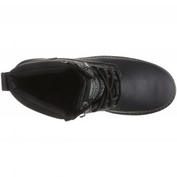 Botas de Invierno Dockers by Gerli 23DA104 - Cuero Negro, Forradas y Resistentes al Agua, Talla 44