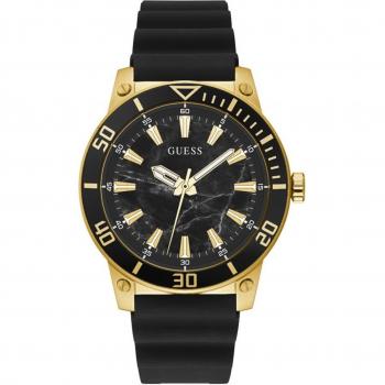 Reloj de hombre Quartz Guess GW0420G2 de silicona y correa negra