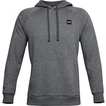 Under Armour Sudadera con Capucha Rival Fleece Gris para Hombre, Talla M, Regular