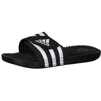 Adidas Adissage Unisex Slides - Core Black, Size 47