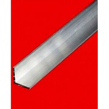 Perfil ángulo de aluminio 40x40 mm, espesor 4 mm, largo 2 metros