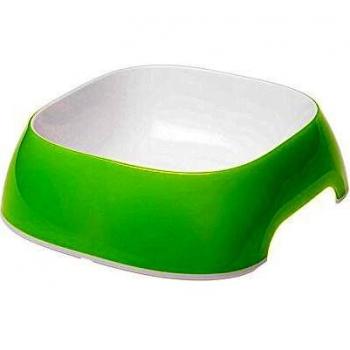 Ferplast Glam – Cuenco, tamaño Mediano, Color Verde