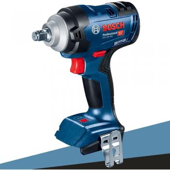 Llave de impacto inalámbrica Bosch GDS 18V-400, 2500 RPM, color Negro/Azul/Rojo