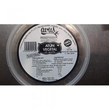 atún vegetal en aceite