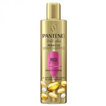 Champú Pantene Nutri Plex Miracle Serum Rizos Perfectos con Aceite de Ricino 250 ML