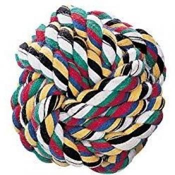 Pelota de Algodón Multicolor para Perros Tamaño M