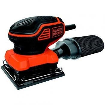 BLACK+DECKER KA450 KA450 Lijadora Orbital 220W 1 4 Hoja con accionador a presión 220W Naranja