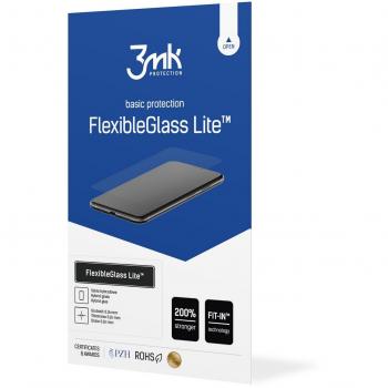Película de Vidrio Templado 3MK FlexibleGlass Lite para iPhone SE 2020 - Transparente